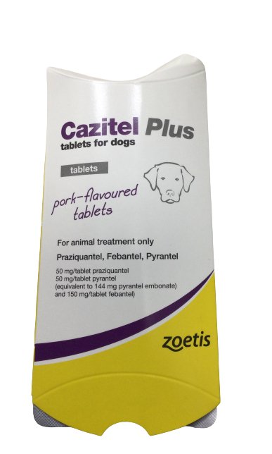 Cazitel Plus 8Tablets - Shopivet.com