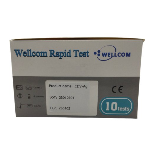 CDV-Ag 10 tests - Rapid test for Canine Distemper - Shopivet.com