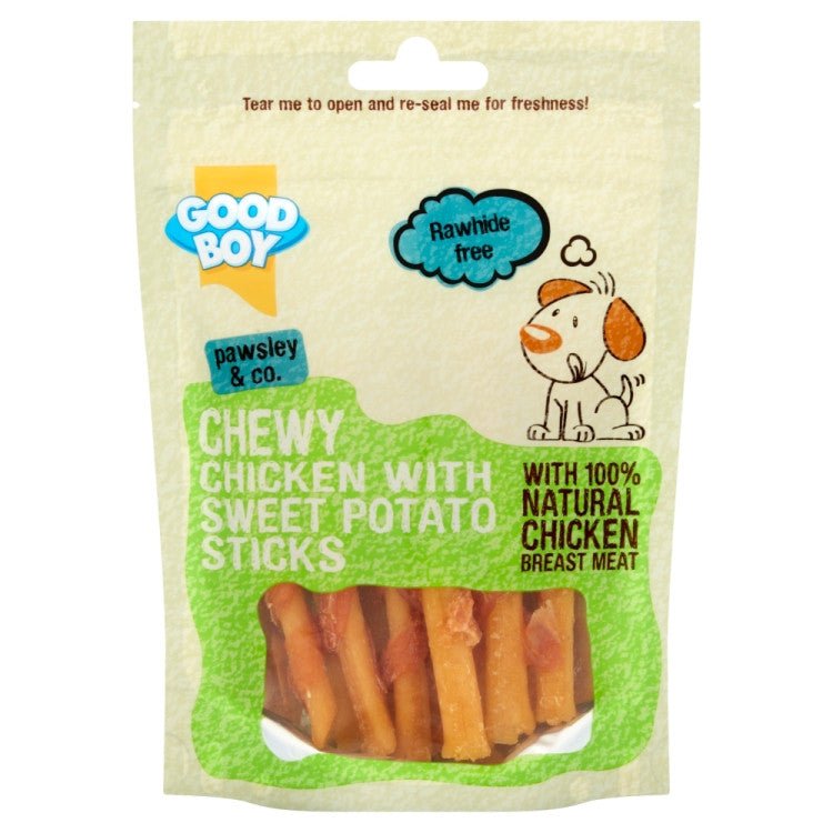 Chicken & Sweet potato Stick 90G - Shopivet.com