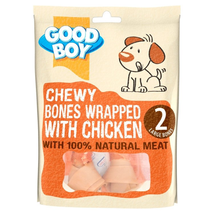 Chicken Wrap Bone Large 2 Pk - Shopivet.com