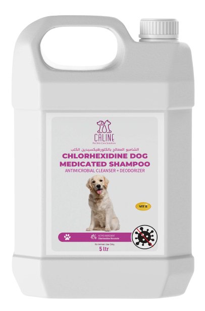 CHLORHEXIDINE Dog Medicated Sahmpoo 5Liter - Shopivet.com