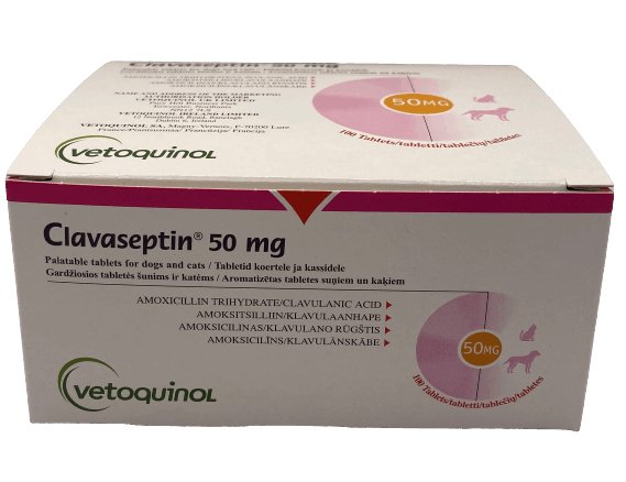 Clavaseptin 50mg 1 Box - Shopivet.com
