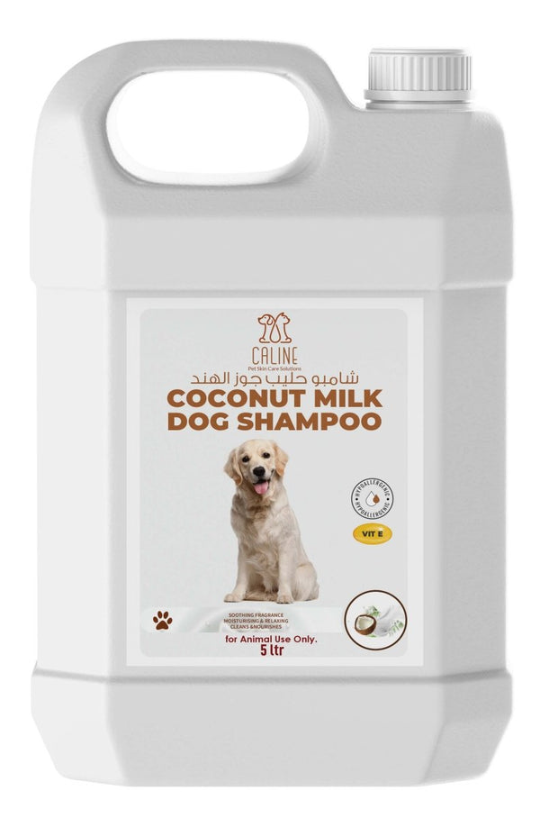 coconut milk dog shampoo 5liter - Shopivet.com