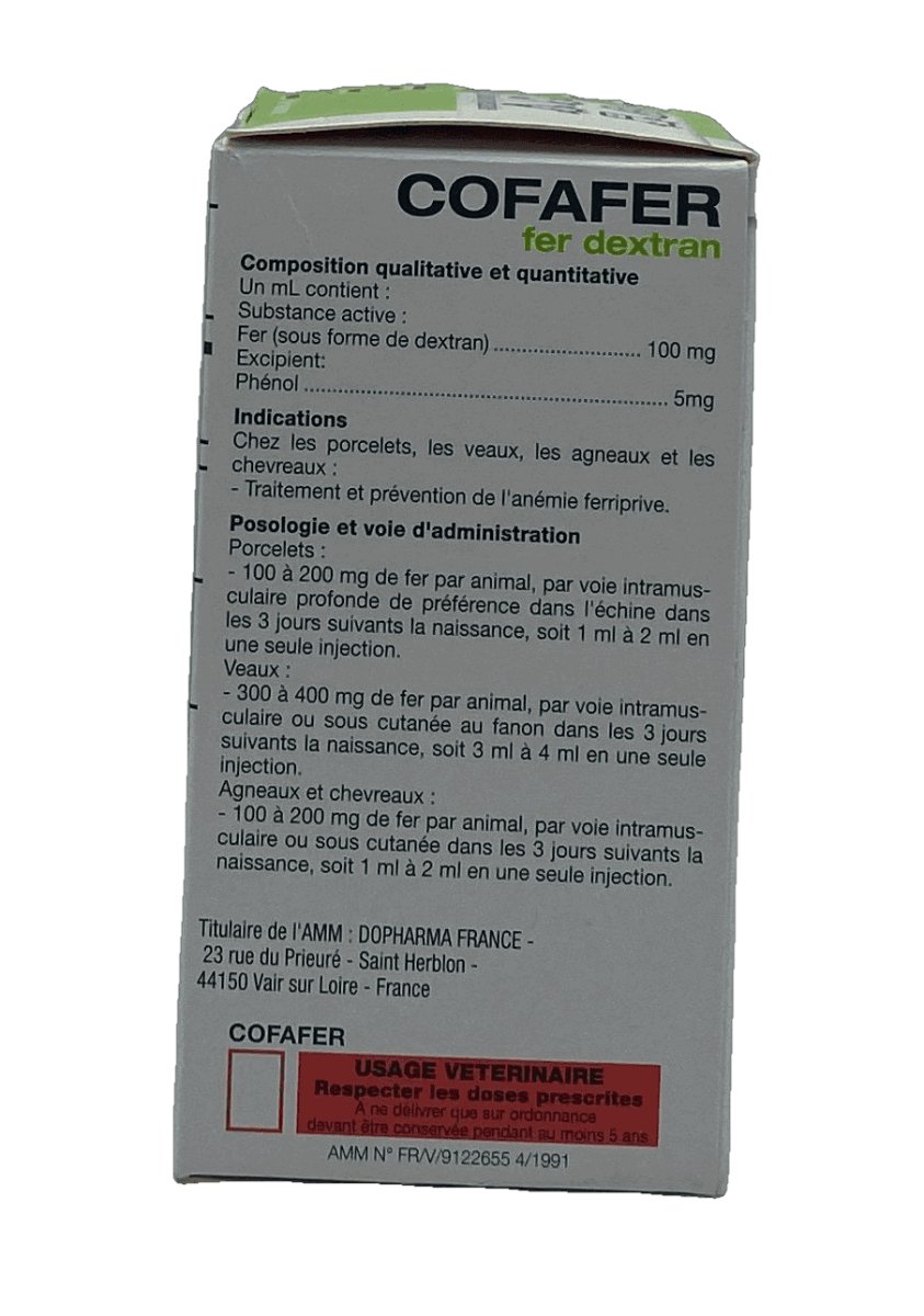 COFAFER 100 ml - Shopivet.com