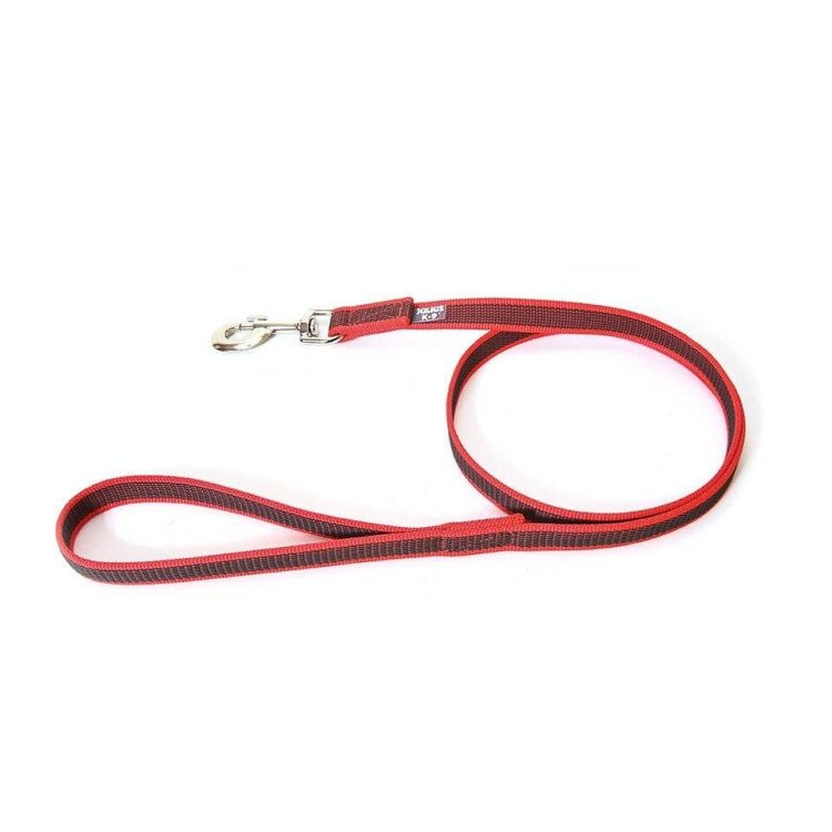 Color & Gray - Super-grip leash Red-Gray with handle - Shopivet.com