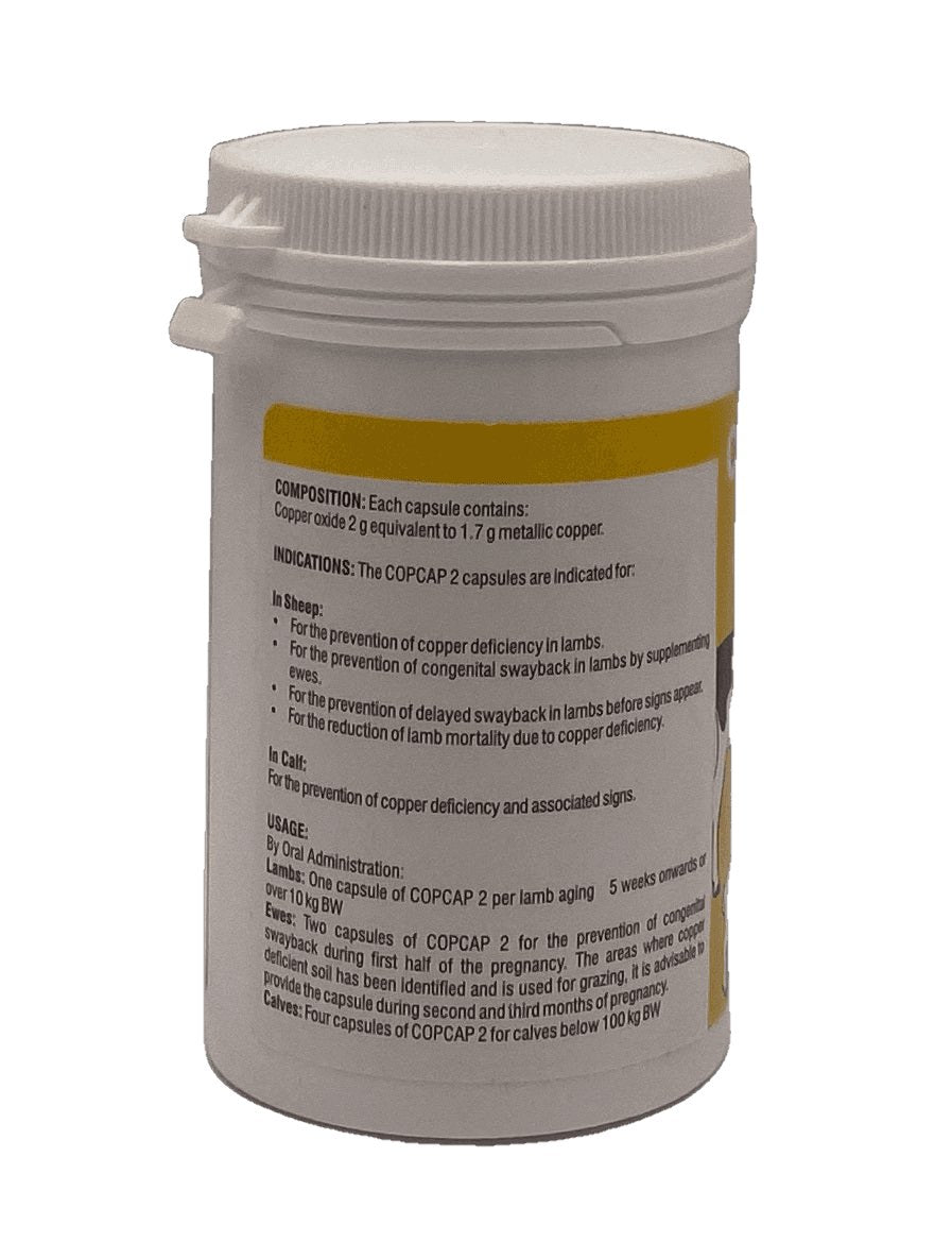 Copcap 2g 100 capsules - Shopivet.com