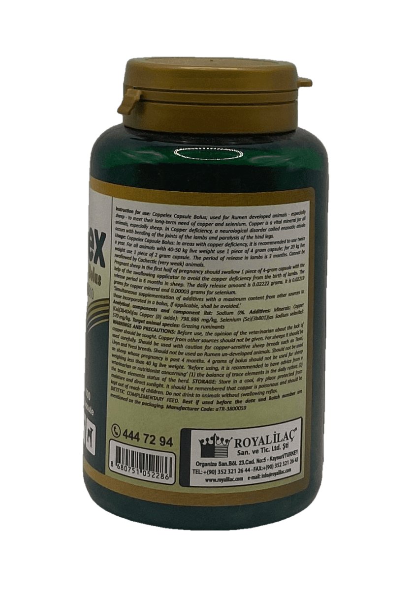 Coppelex 100 capsules - Shopivet.com