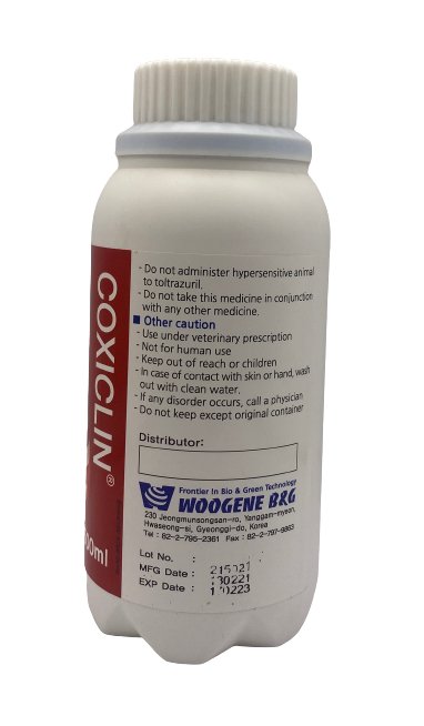 coxiclin 500 ml - Shopivet.com