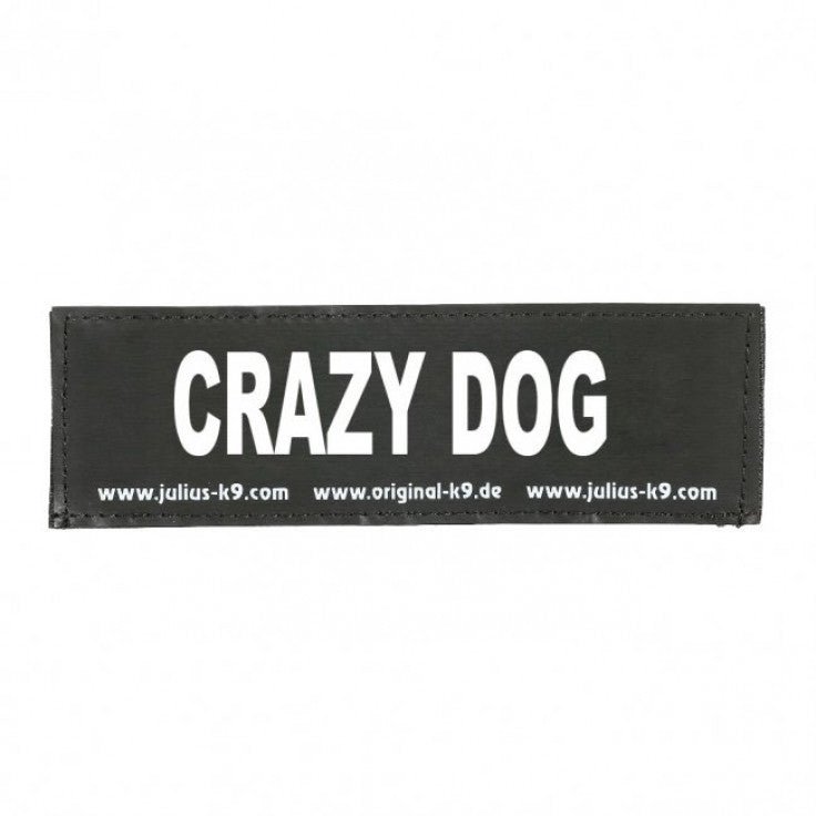 CRAZY DOG PATCH - SMALL - Shopivet.com