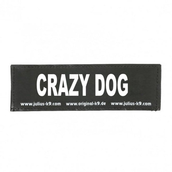 CRAZY DOG PATCH - SMALL - Shopivet.com
