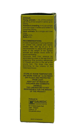 Cuprozinc 100ml - Shopivet.com