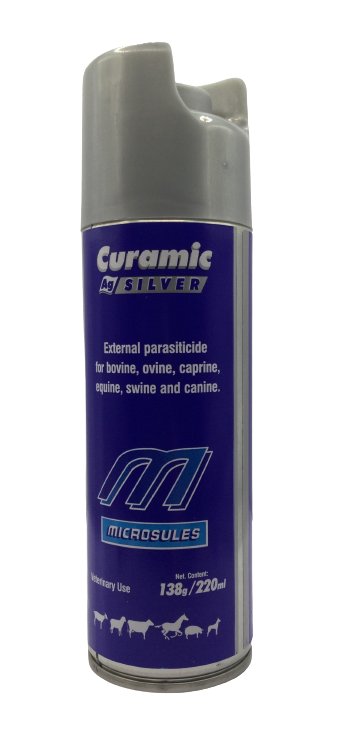 Curamic Silver Spray 220ml - Shopivet.com