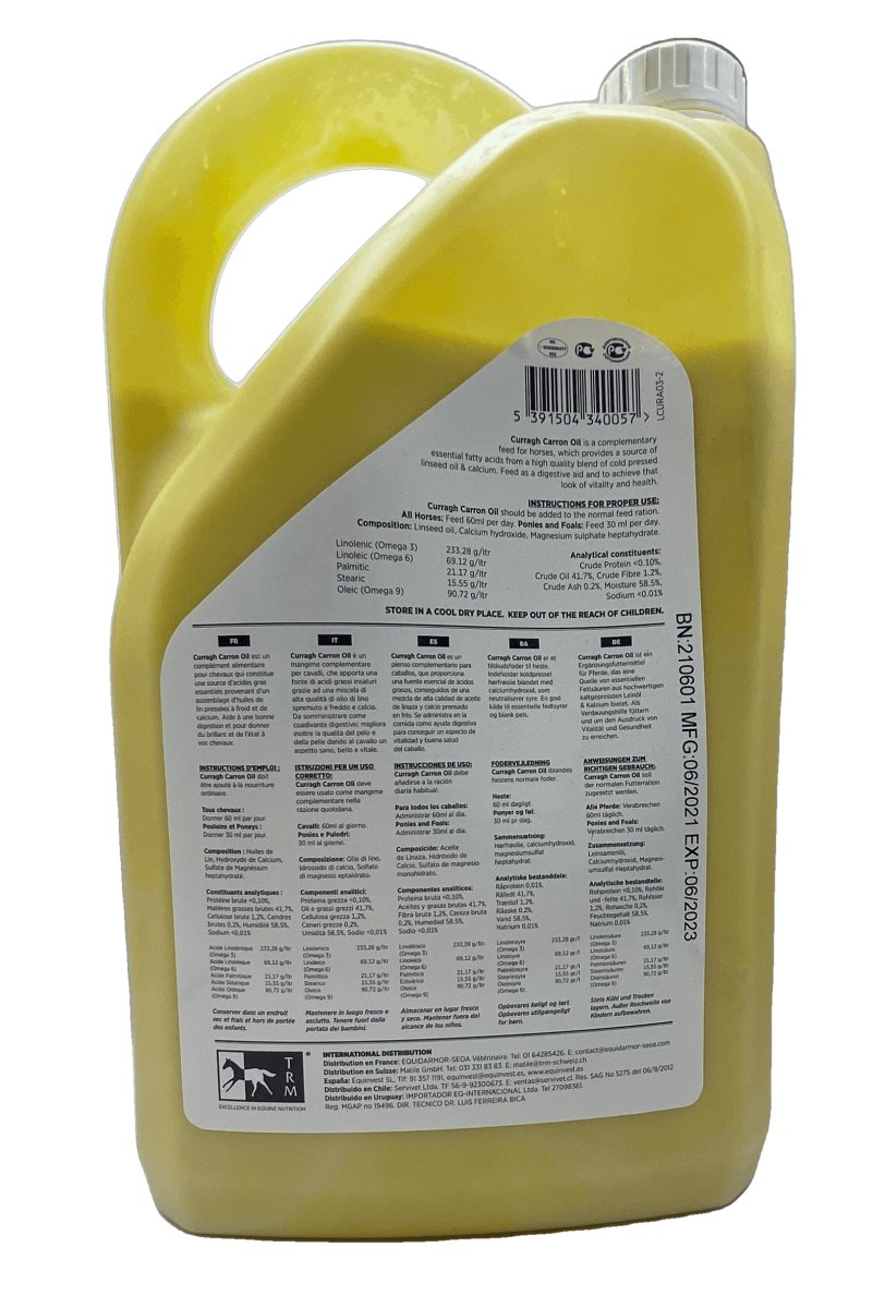 CURRAGH CARRON OIL 4.5 Liter - Shopivet.com
