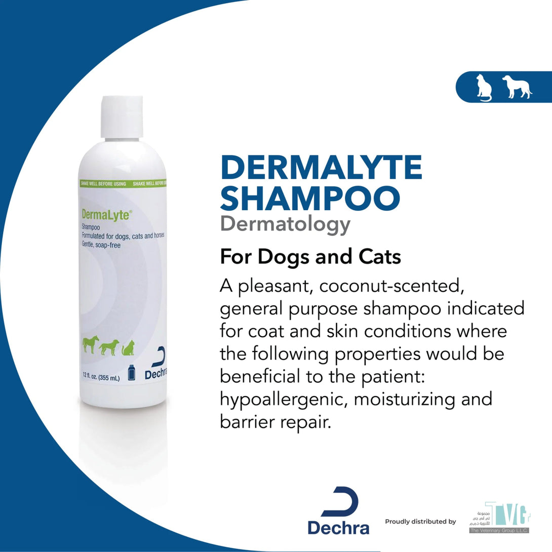 DermaLyte® Shampoo 355ml - Shopivet.com