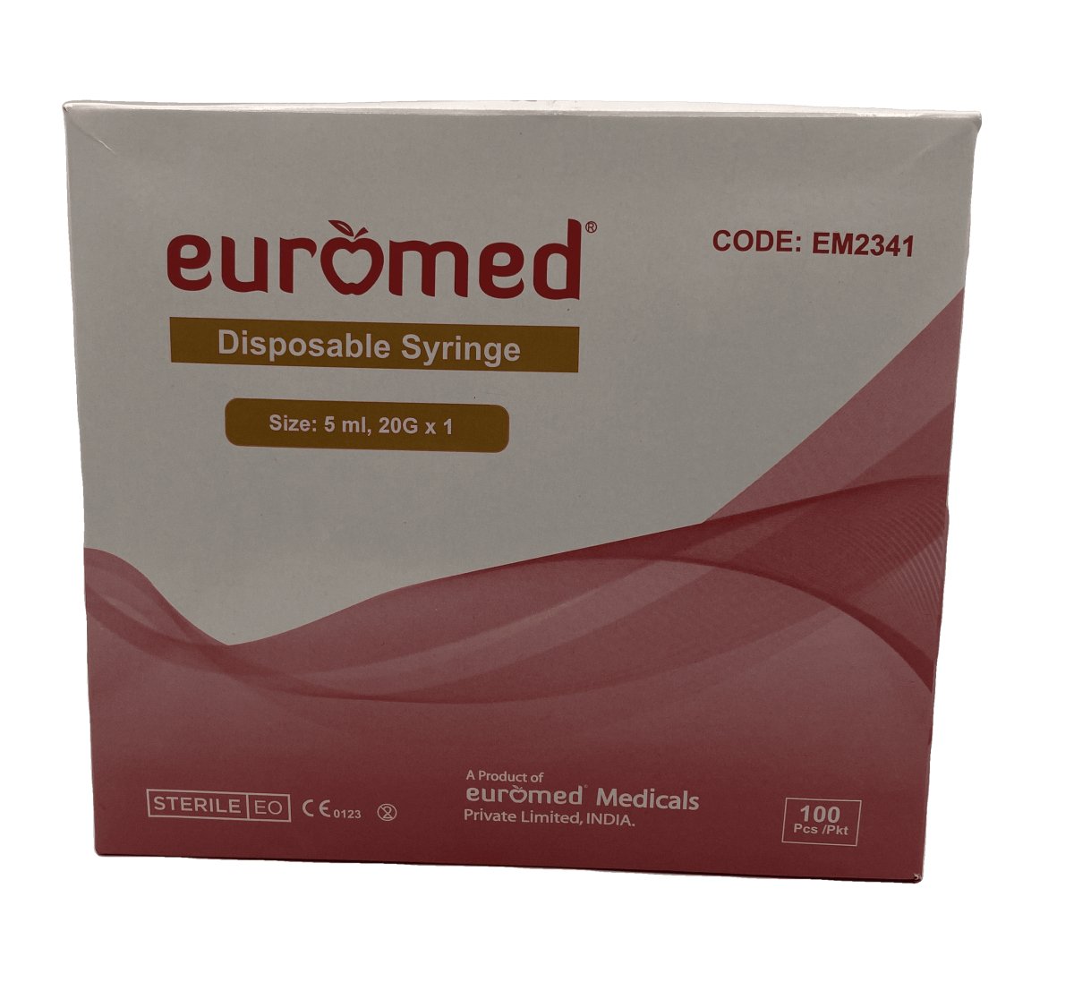 Disposable Syringe 5ml euromed - Shopivet.com