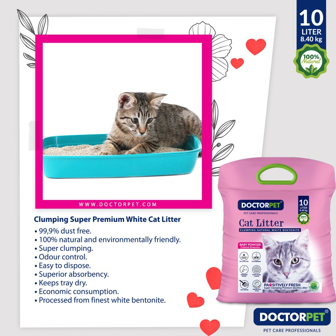 Placek Magic Cat Litter Ultra White Baby Poeder 10L 8600g Placek Magic Cat Litter Ultra White Baby Poeder 10L 8600g