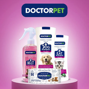 Doctor Pet Dog Shampoo 400ml Flax Seed - Shopivet.com