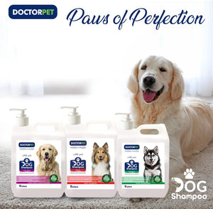 Doctor Pet Dog Shampoo 5ltr Flax Seed - Shopivet.com