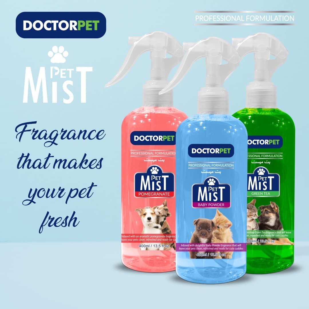 Doctor Pet Mist Baby Powder 400ml - Shopivet.com