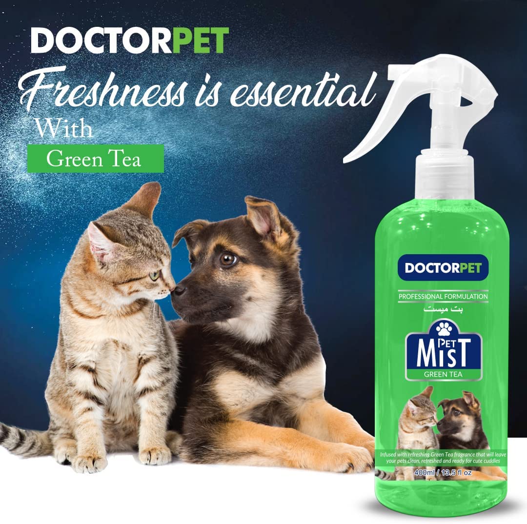 Doctor Pet Mist Green Tea 400ml - Shopivet.com