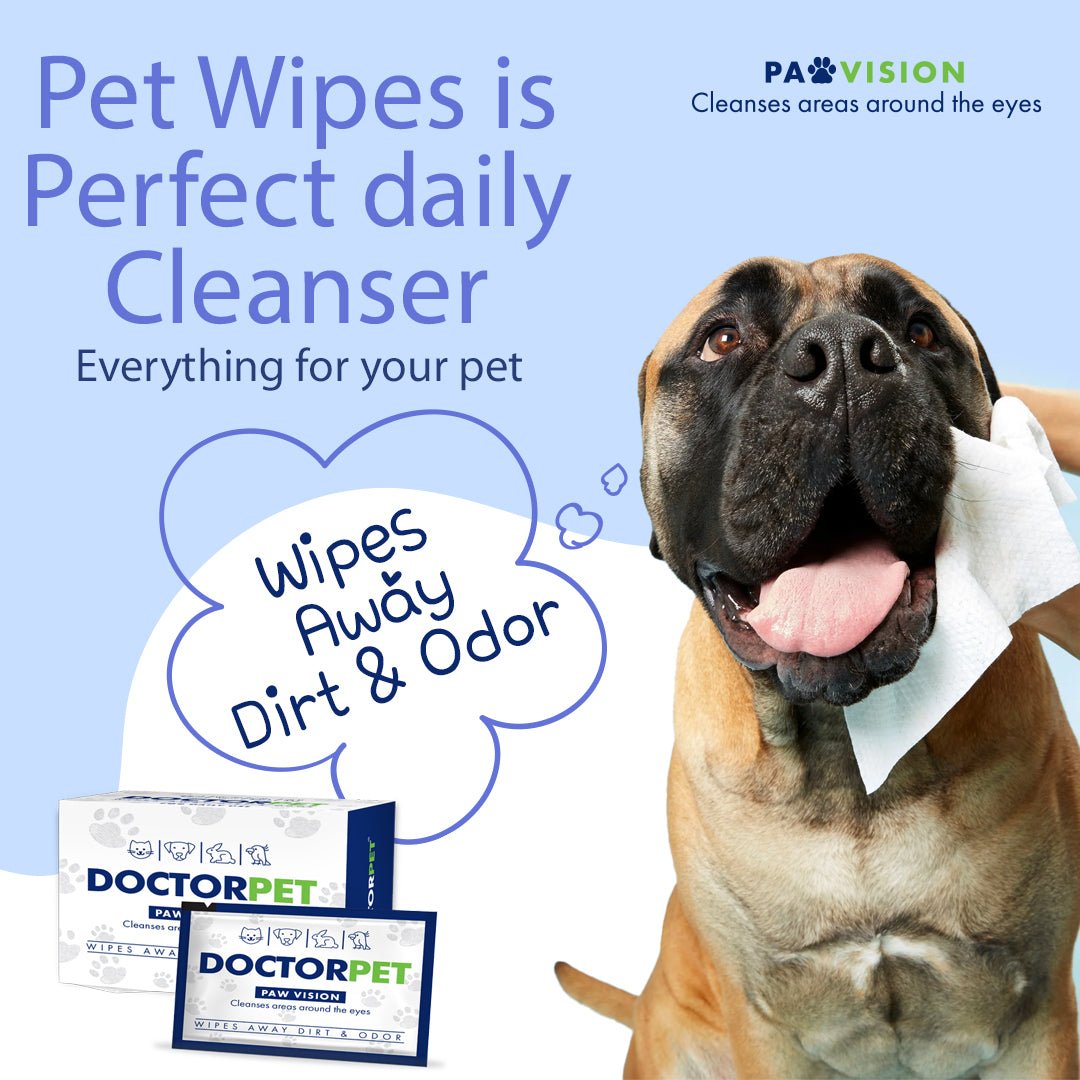 Doctor Pet Wipes 15's - Shopivet.com