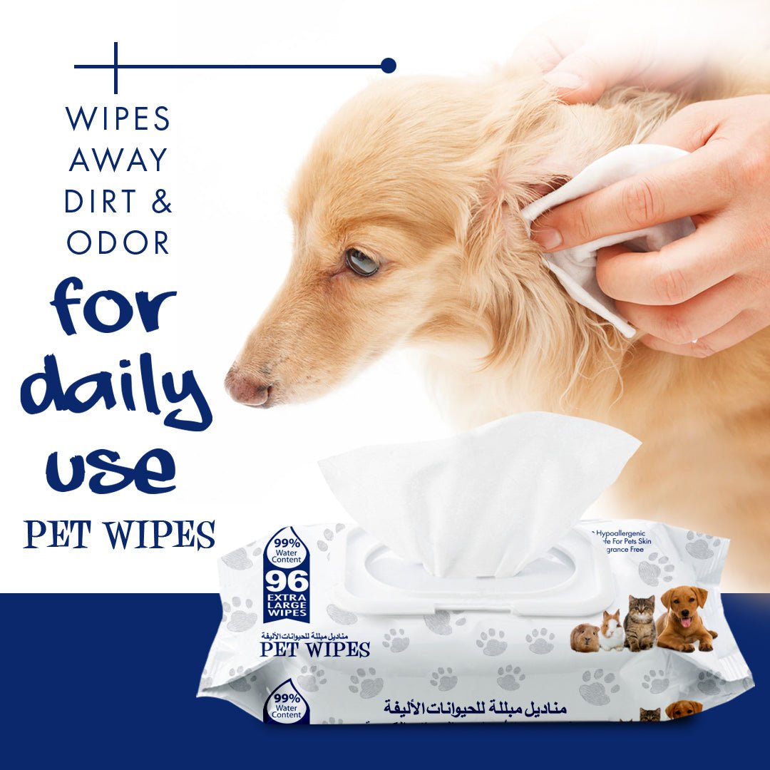 Doctor Pet Wipes 96's - Shopivet.com