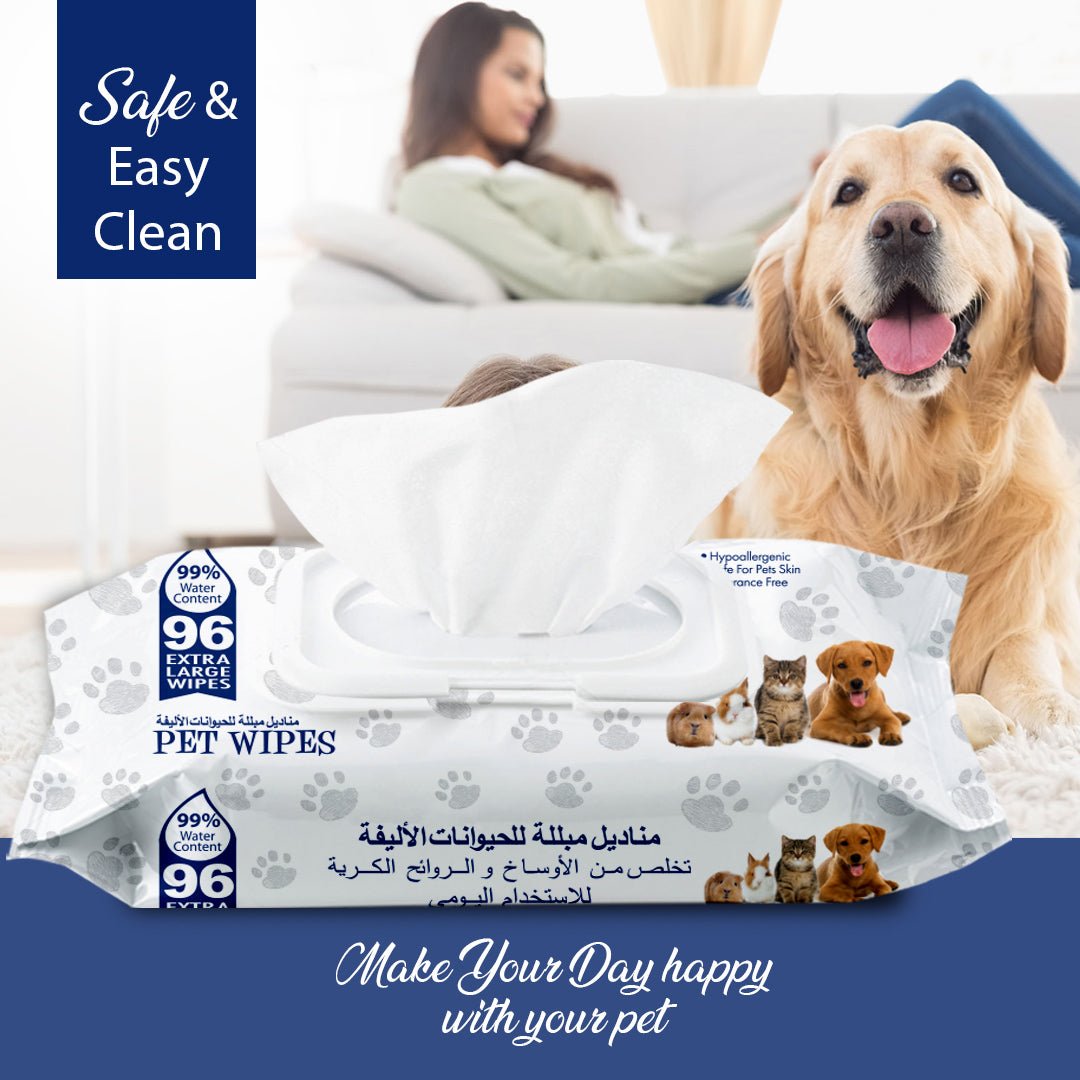 Doctor Pet Wipes 96's - Shopivet.com