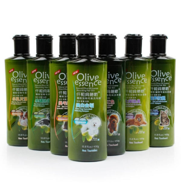 Dog & Cat Shampoo Olive Essentials 480 ml - Shopivet.com