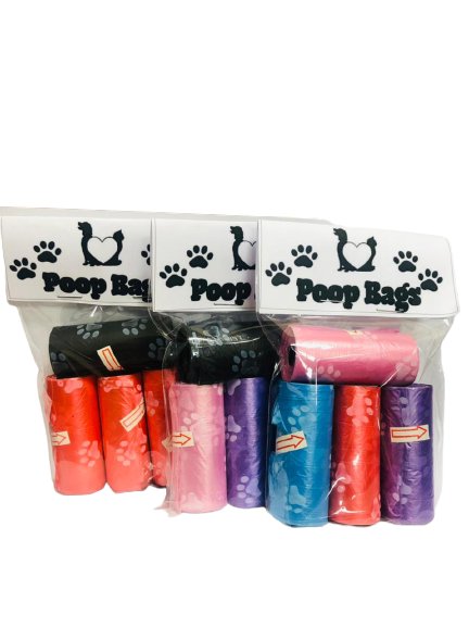 Dog Dirt Bags 4 roll - Shopivet.com