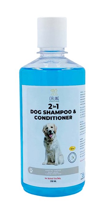 Dog shampoo & conditioner 2 IN 1 500ml - Shopivet.com