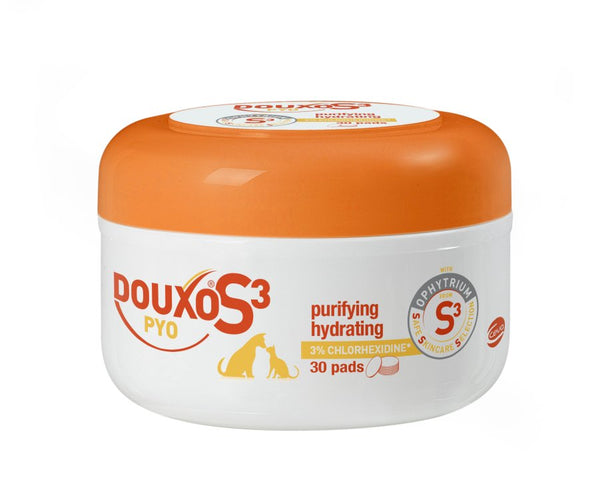Douxo S3 Pyo Pads 30 pads - Shopivet.com