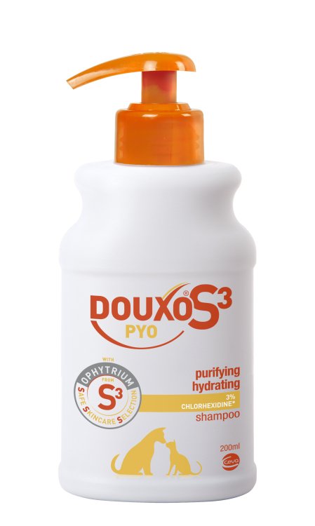Douxo S3 Pyo Shampoo 200 ml - Shopivet.com