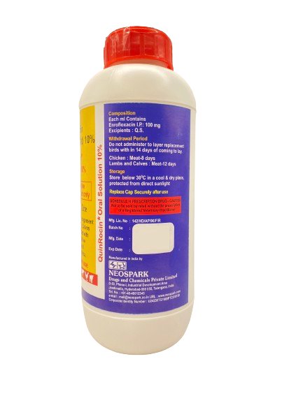 Enrofloxacin 10% oral solution 1L - Shopivet.com