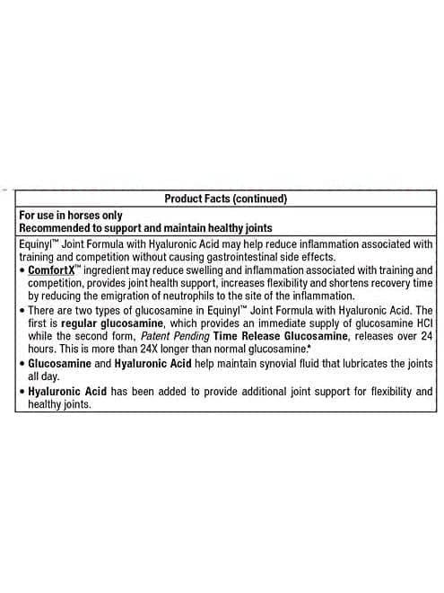 Equinyl Joint Formula with Hyaluronic Acid 861.8g - Shopivet.com