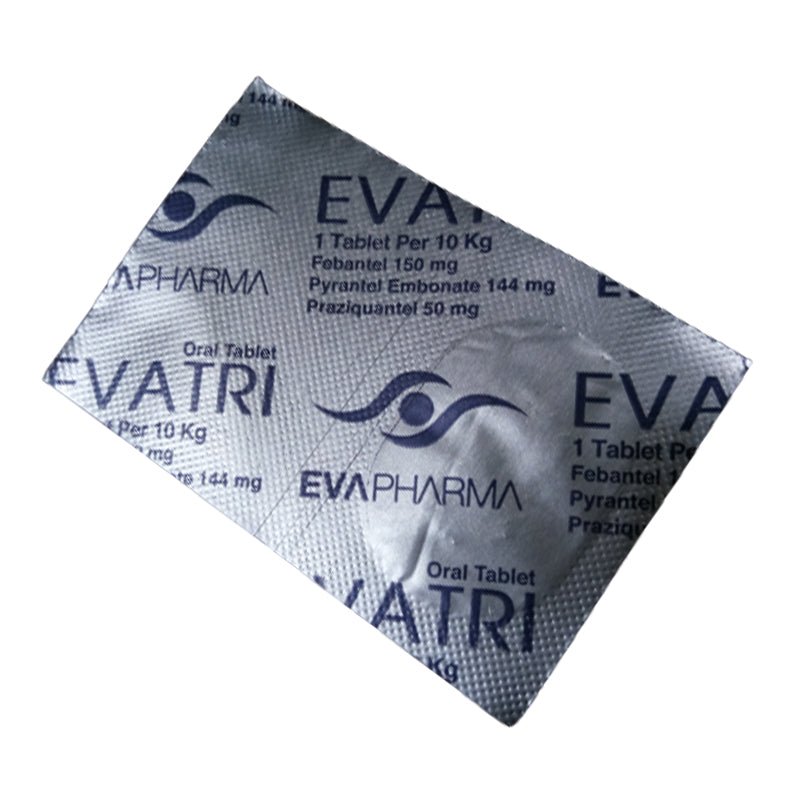 EVATRI Deworming Tablet For Dogs 1tab - Shopivet.com