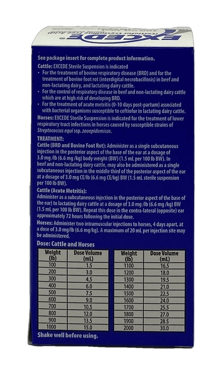 EXCEDE 100ml - Shopivet.com