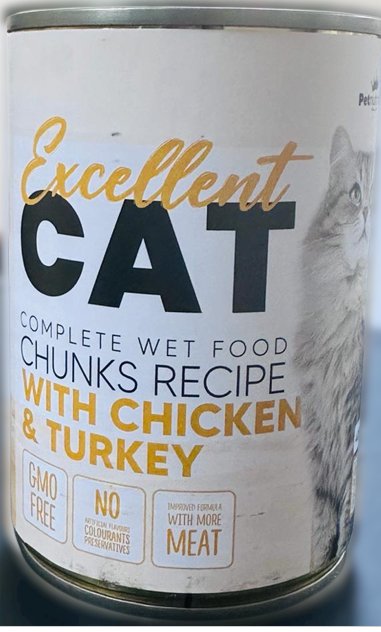 Excellent Cat Chunks wet food 405g - Shopivet.com