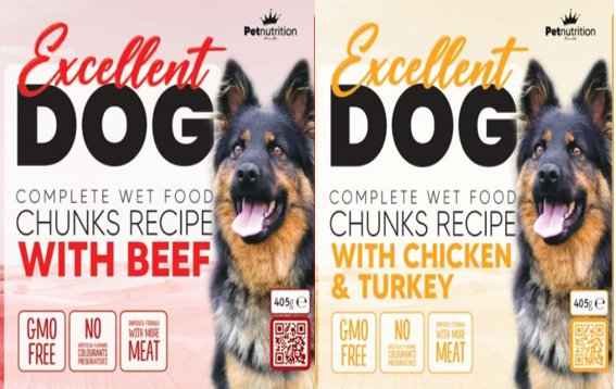 Excellent Dog Chunks wet food 405g - Shopivet.com