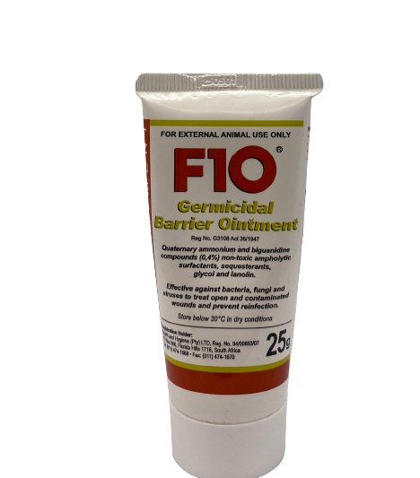 F10 Germicidal Barrier Ointment 25gm - Shopivet.com