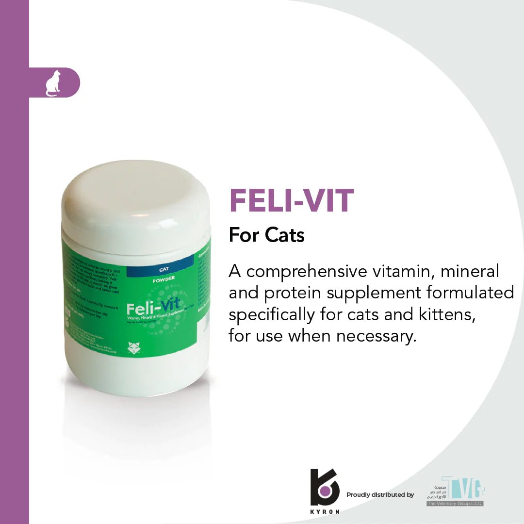 Feli-Vit Vitamin, Mineral and Protein Supplement - Shopivet.com