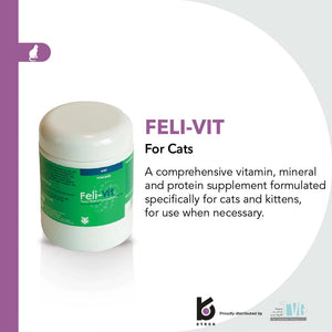 Feli-Vit Vitamin, Mineral and Protein Supplement - Shopivet.com