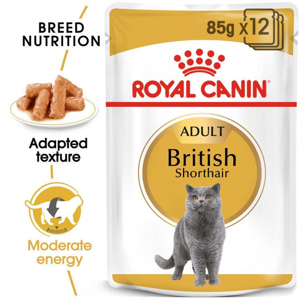 Feline Breed Nutrition British Shorthair (WET FOOD - Pouches) - Shopivet.com