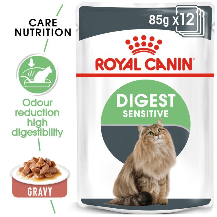 Feline Care Nutrition Digest Sensitive Gravy (WET FOOD - Pouches) - Shopivet.com