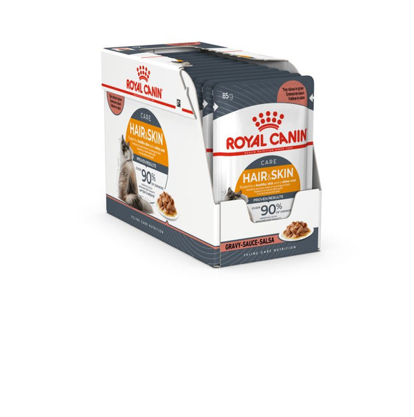 Feline Care Nutrition Hair & Skin Gravy (INTENSE BEAUTY) (WET FOOD - Pouches) 12x85g - Shopivet.com