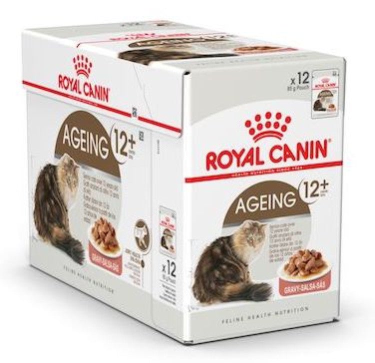 Feline Health Nutrition Ageing +12 Gravy (WET FOOD - Pouches) - Shopivet.com