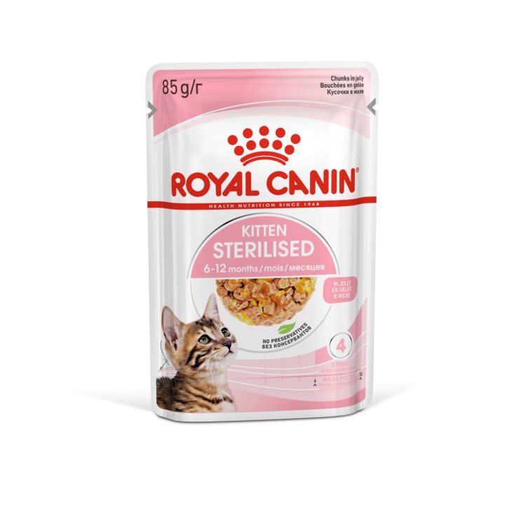 Feline Health Nutrition Kitten Sterilised Jelly (WET FOOD - Pouches) - Shopivet.com