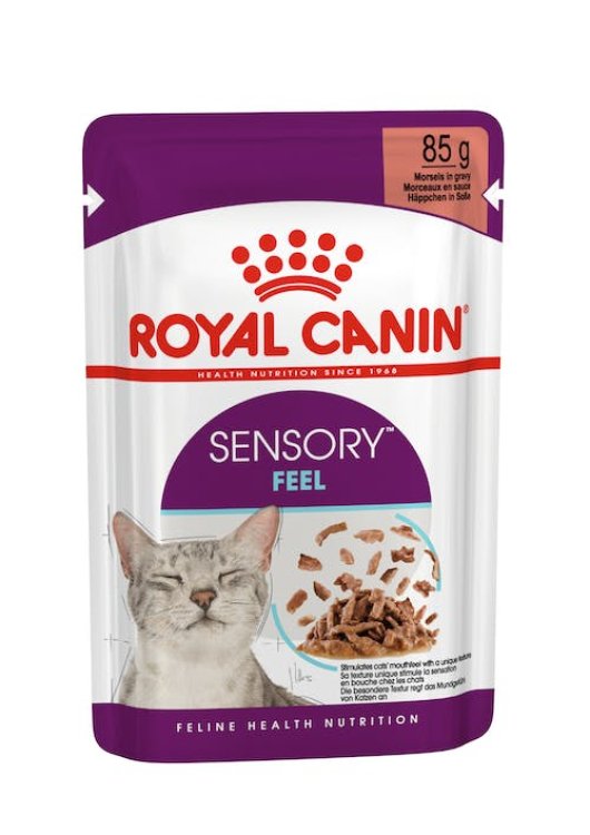 Feline Health Nutrition Sensory Feel Gravy (WET FOOD - POUCHES) 12x85G - Shopivet.com