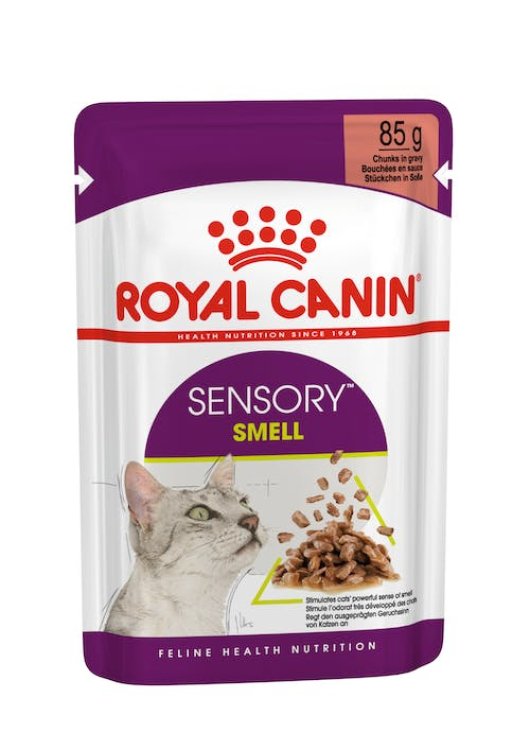 Feline Health Nutrition Sensory Smell Gravy (WET FOOD - POUCHES) 12x85G - Shopivet.com