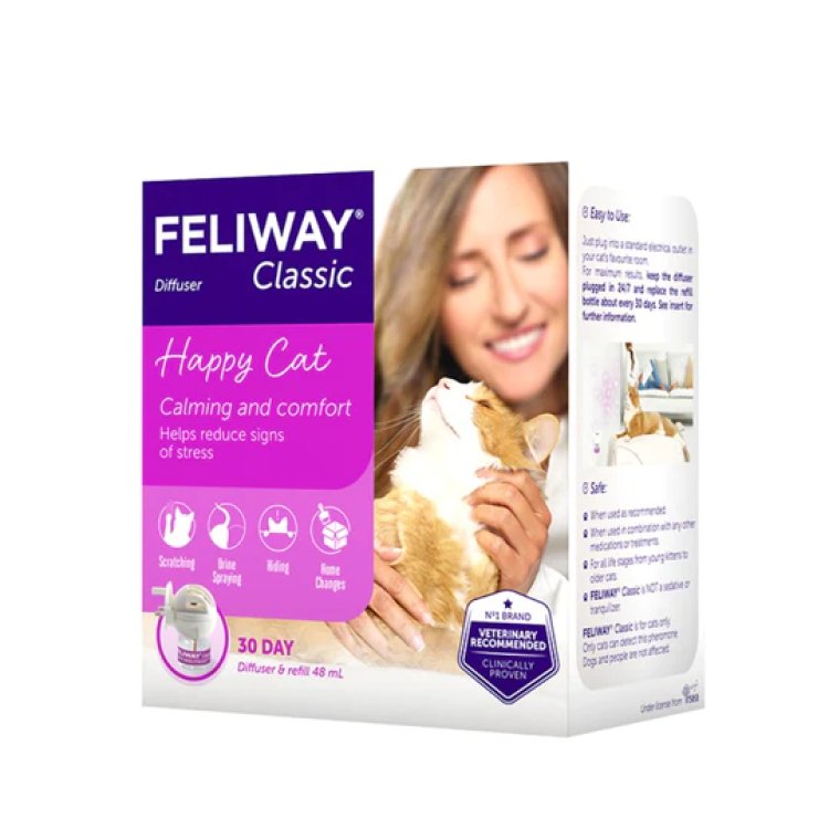 Feliway Classic Diffuser + Refill 48 ml - Shopivet.com