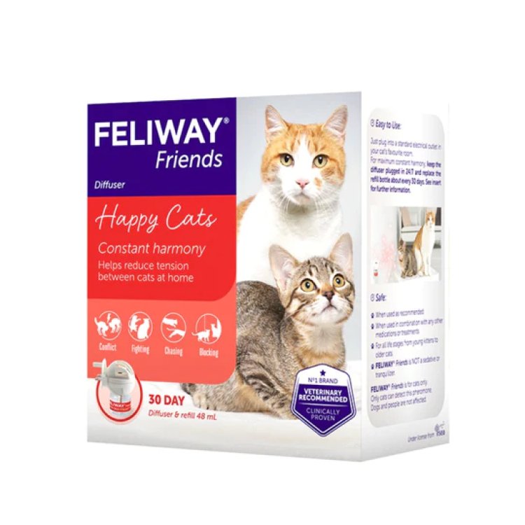 Feliway Friends Diffuser + Refill 48 ml - Shopivet.com